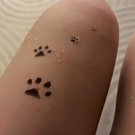 Cat Temperature Change Tattoo Stickers · All Cat Claws Body Temperature Change Color Cute Love Tempe