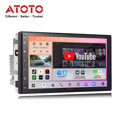 ATOTO 7 inch Android Car Radio 2din Multimedia Player Head Unit 2 Din Car Stereo Bluetooth Auto CarP