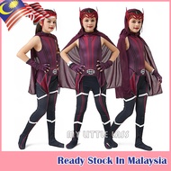 MYLITTLELASS Kids Scarlet Witch Wanda Wanda Vision Marvel Cosplay Costume