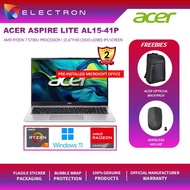Acer Aspire Lite 15 AL15-41P-R4DZ 15.6" FHD Pure Silver (R7-5700U,16GB,512GB SSD,ATI, W11P, HS)