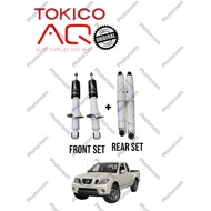 TOKICO ALPHA SERIES HEAVY DUTY ABSORBER FOR NISSAN NAVARA D40 NP300 ABSORBER FRONT AND REAR SET