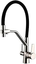 Kitchen Sink Mixer Taps Nickel Kitchen Sink Mixer Tap, Pull Out Kitchen Faucet, Chrome Kitchen Faucet, Vanity Water Tap, Rotating Faucet Sink Faucet Easy to Install (Color : Style