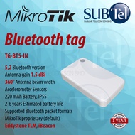 Mikrotik TG-BT5-IN Bluetooth tag for the MikroTik KNOT or other IoT asset-tracking / telemetry setup