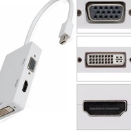 Mini displayport dp to vga hdtv dvi 24-5 converter 4k 1080p full hd - thunderbolt converter mini display port to 3in1