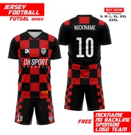 JERSEY FUTSAL SERIES VIII Custom (Free Desain LOGO NAMA SPONSOR dan BISA ORDER SATUAN )