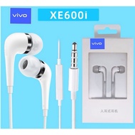 Vivo S15 Y33T Y77 Y76 Y30 Y31 Y50 V15 V17 Pro V19 S1 Pro Y20 Y21 Y19 XE600i InEar Earphone Headphone