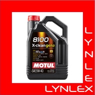MOTUL X-clean GEN2 8100 5W40 - 5 Litres