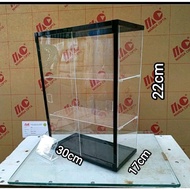 Acrylic display case 17x22x30