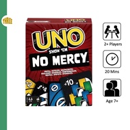 [SG STOCK]UNO Show ‘em No Mercy Card Game Brutal.Ruthlesss.Unapologetic Family Game Party Game Kids 