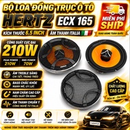 Hertz ECX 165 High Quality Coaxial Car Wing Speaker - 94dB Sensitivity Upgraded Convenient Car Speak