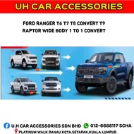 FORD RANGER T6 T7 T8 CONVERT T0 T9 RAPTOR 1 TO 1 BUMPER BODYKIT HEAD TAIL LAMP FENDER GRILLE