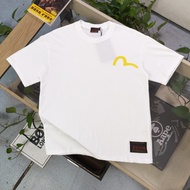 EVISU/Fushen 2026 Early Spring New Style Short-Sleeved T-Shirt Men's Women's Couple Style Original D