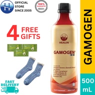 HEALIN GAMOGEN GAMAT ORIGINAL RAWAT DIABETES, BERSALIN FREE 4 FREE GIFTS [SOCKS + 3PCS WET WIPES]