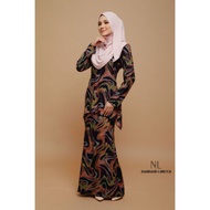 Rm45 Clearance Stock Kurung Quince Oren XL