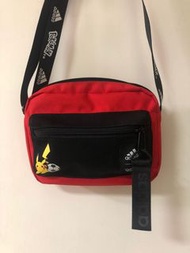 Adidas Pikachuuu 皮卡丘 神奇寶貝側背包