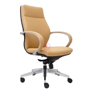 E3051 Leather Office Chair / Director Office Chair / High Back Chair / Office Furniture / Kerusi Pej