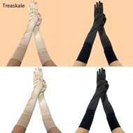 TREA Women Gloves 1920s Full Finger Gloves for Wedding Costume for 1920s