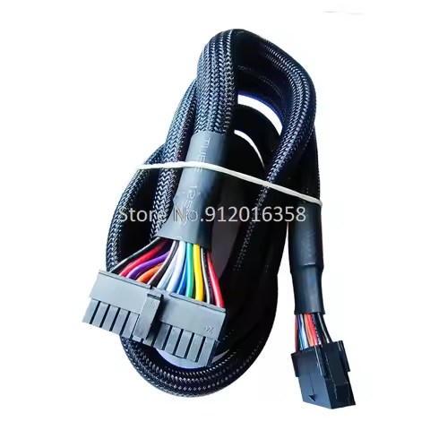 1M 20AWG 24POS 3.00MM Micro-Fit 3.0 43025 43020 43025-2400 0430202400 Molex female extension black b