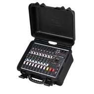 BOMGE PD8MIC Power Mixe มิกเซอร์มืออาชีพ 8 ช่อง อีควอไลเซอร์ 256-Bit 3 ชั้น EQ 2 ตัว 650W UHF ไมโครโ