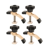 LUNYEE 2/4PCS Mini Hold Down Clamp Kit CNC Router Clamp for Woodworking and Metalworking Compatible 