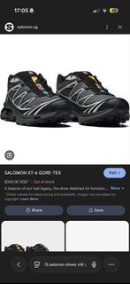 Salomon XT-6 GORE-TEX 越野鞋