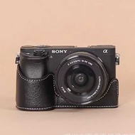 Suitable for Sony a6400 a6300 a6100 a6000 Protective Case Camera Bag 6300 Half Set Base Leather Case