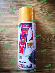 สีสเปรย์​ สีทองGOLD No.351(228) ยี่ห้อRed FOX สเปรย์RED FOX