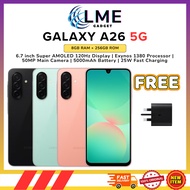 Samsung Galaxy A26 5G (8GB+256GB) Smartphone | 1 Year SAMSUNG Malaysia Warranty