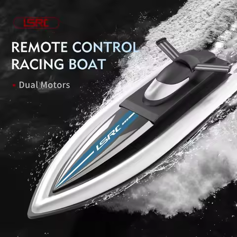 2.4G LSRC-B8 RC High Speed Racing Boat Waterproof Rechargeable Model Electric Radio Remote Control S