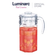Luminarc Octime 1.6L Water Juice Glass Jug Pitcher with Lid