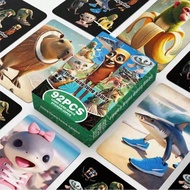 Italian Brainrot Animals TralalaTungTung Sahur 60 Cards + 32 Stickers, Boxed High-Quality Photo Card