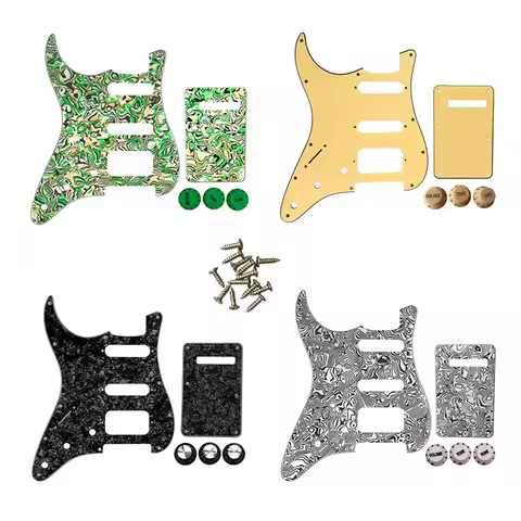 Left Handed Guitar Pickguard Custom Guitar Parts - For Left Handed USA 72'11 Screw Hole Standard St