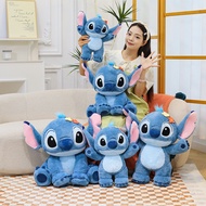 Boneka Stitch Bertelinga Besar, Mainan Plush Klasik Stitch, Boneka Lilo & Stitch Besar