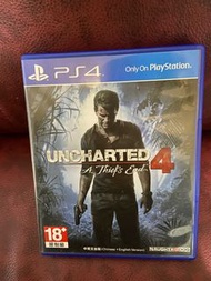 二手-ps4 秘境探險4:盜賊末路 中英文合版Uncharted 4: A Thief's End