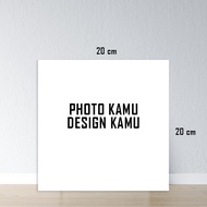 8R Photo Plus Frame Printing (20X20 CM)