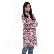 AQEELA Flower Journey Kids Blouse - Purple (ak321c)