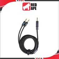 FiiO LL-RC 2024, Headphone Upgrade Cable: Furukawa Copper Balanced Dual 3.5mm Interconnect Cable (Fi