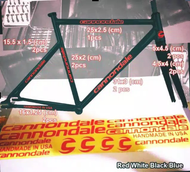Sticker Sepeda Cannondale
