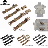 EmersonGear Breastplate/Vest Adapter Kit Shoulder Strap Clip for MOLLE Chest Vest Adapter Accessorie