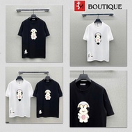 Fx T-Shirt with Super Sharp Nail Eye Leather Embroidery Pattern - Fx Men's and Women's T-Shirt with 