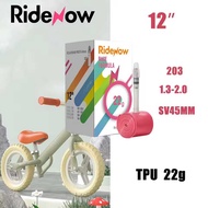 Ridenow TPU Tube 12 SV Inner Tube Push Bike Balance Bike Pushbike Presta 45mm
