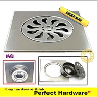 6'' x 6'' Stainless Steel Floor Trap Grating Anti Cockroach Anti Smell -4''x4''/ 6'' x 6'' Floor Tra