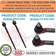 555 GENUINE JAPAN TIE ROD END, RACK END FOR PROTON INSPIRA [CY] / MITSUBISHI LANCER [CY4A] '07-17YR 