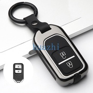 For Honda Key Cover Case Aluminum Alloy Car Remote Key Pouch For Honda Civic Jazz HRV Odyssey City Accord CRV Vezel