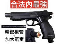 【領航員會館】最終升級版！威力強大！加大氣室+特仕版HDP50鎮暴槍UMAREX拍打式快拍防身CO2手槍行車糾紛綠鬣蜥