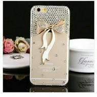SQL SHOP Case bling metallic ribbon | Custom Phone case