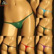 Women's Ice Silk Thong GString Underwear Sexy Panties for Seductive Appeal