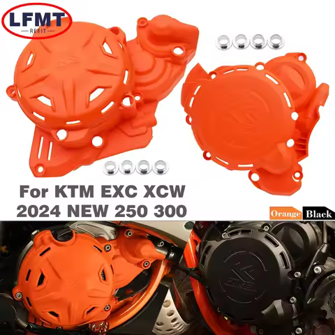 2024 New Motocross Clutch Protector Ignition Guard Cover PRO 2T For KTM EXC XC-W For Husqvarna TE Fo