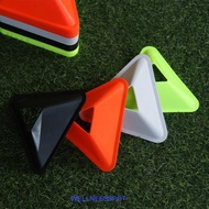 WELLNESSSPOT 5PCS Soccer Ball Training Disc, Speed Training Marker Football Triangle Logo Plate, Obs