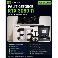 🔥 PALIT GEFORCE RTX 3060 Ti DUAL 8GB – USED 90% LIKE NEW 🔥
